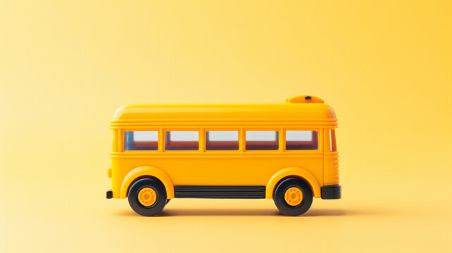 school bus toy model, Back to school education