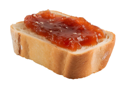 Pan con timba on transparent background. Generative AI.