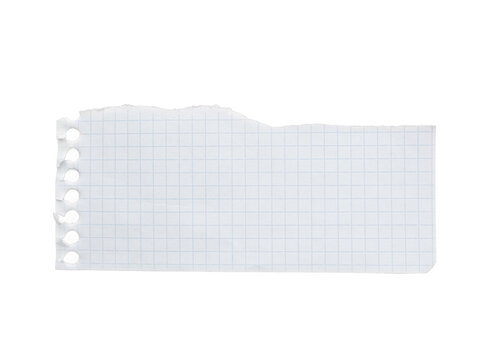 close up of a white ripped piece of paper with copyspace. torn paper isolated transparent png