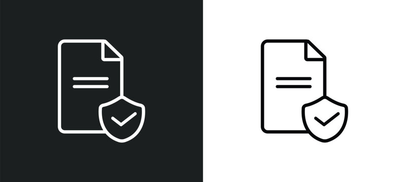 child consent outline icon in white and black colors. child consent flat vector icon from gdpr collection for web, mobile apps and ui.