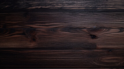 Naklejka premium Dark wood planks texture, Old vintage hardwood background.