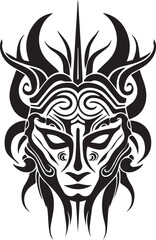 tribal tattoo vector illustration