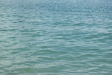 Calm sea texture