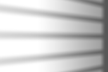 Window shadow.  Blinds shade isolated on transparent background. Sunshade  Photorealistic transparent shadows png