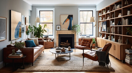 sophisticated living room