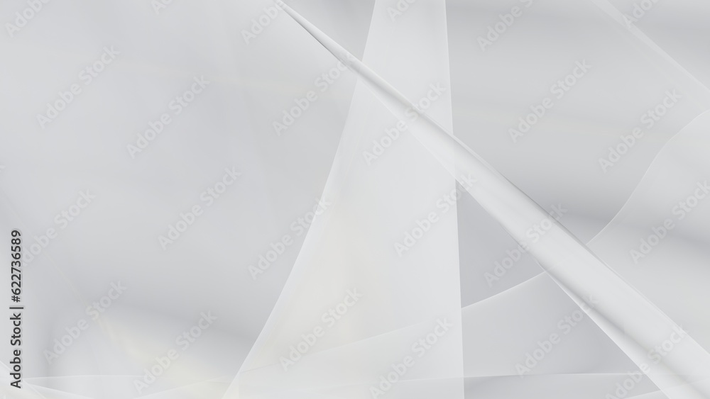 Poster abstract white background with smooth lines in 3d rendering for posters concept