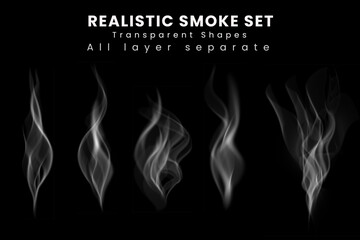 Realistic smoke set
