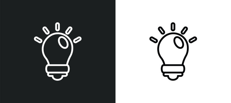 creator outline icon in white and black colors. creator flat vector icon from crowdfunding collection for web, mobile apps and ui.
