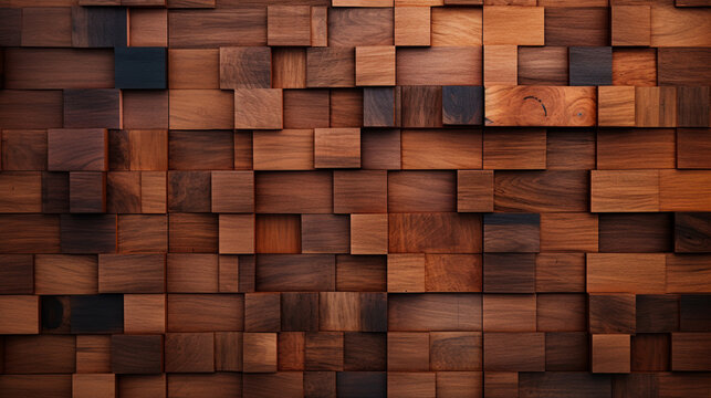 High-definition background featuring a meticulously crafted wood design