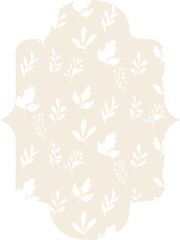 Background with leaves abstract design.