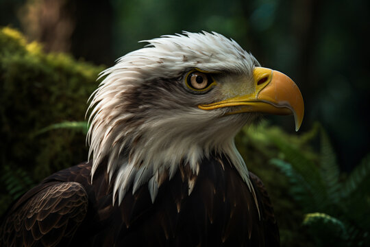 close-up photo of a eagles