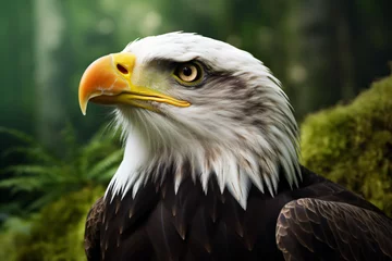 Foto op Plexiglas close-up photo of a eagles © wendi