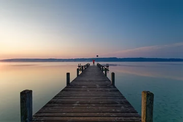 Foto auf Acrylglas Morgenstimmung Starnberger See © Gerhard Sievert
