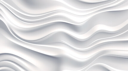 wallpaper for seamless subtle white glossy soft waves transparent background. Generative Ai