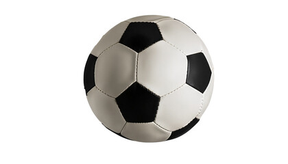 Obraz premium Soccer Ball On Transparent Background Png Ai Generated