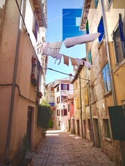 narrow street in the old town