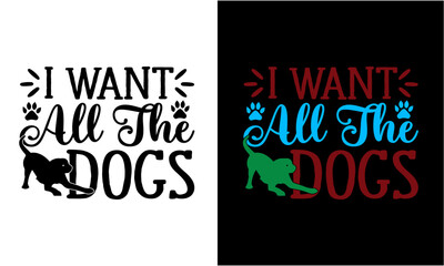 i want all the dogs design , Dog Svg