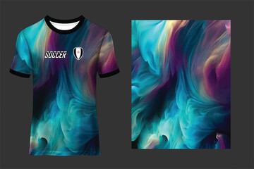 Sports Jersey Sublimation Design