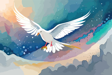 Obraz premium dove of peace
