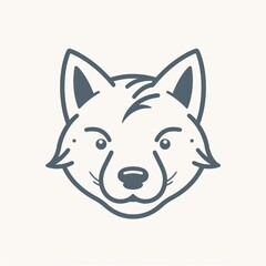 AI generated illustration of a sketch drawing of a dog