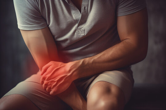 Adult male with elbow pain, dislocation, numbness, cramps and other joint problems