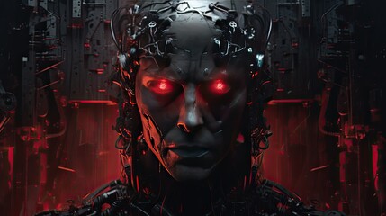 evil representation of artificial intelligence