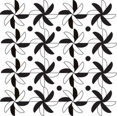 Fototapeta premium seamless floral background
