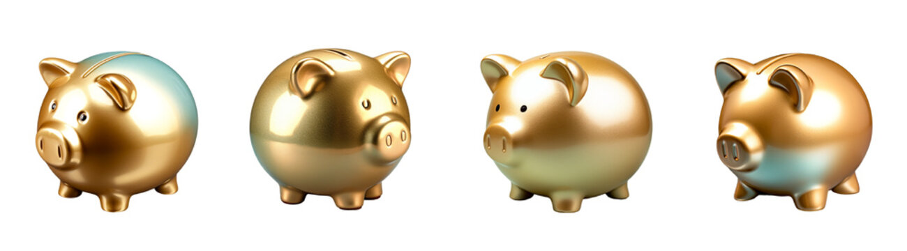 ULTRA REALISTIC GOLD PIGGY RENDER!