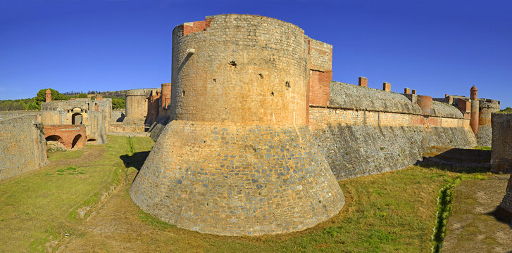 Salses Fort - Fort de Salses in France