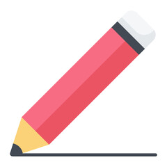 Pencil Flat Icon