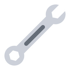 Wrench Flat Icon