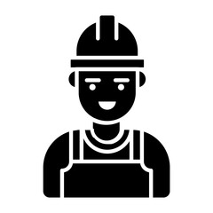 Carpenter Glyph Icon