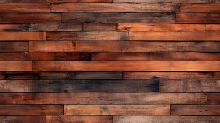 Rustic modern wooden wall with patina texture in futuristic style, AI generated