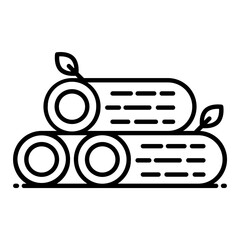 Wood Line Icon