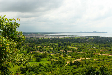 Fototapeta premium View of the city of Kep, Cambodia