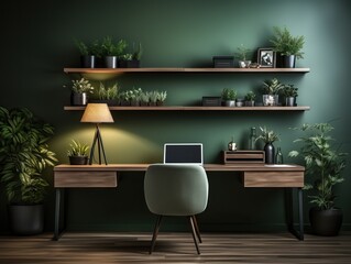 green workspace, generative ai