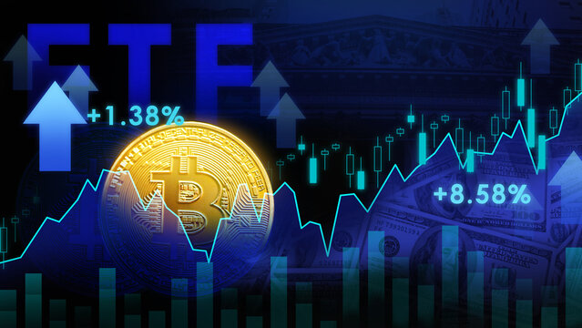 Bitcoin Coin ETF text