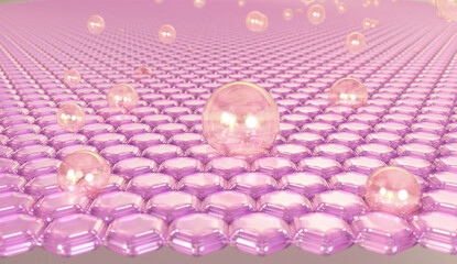 3D cosmetic Magic serum moisturizes and closes up sagging skin cells. Modern moisturizers are used to brighten dark skin tones. Age spots or freckles serum.