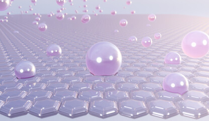 Cosmetic 3D rendering Magic serum absorbs the skin to tighten sagging skin cells. modern moisturizer for brightening Clear skin tone replaced the dark. For healthcare, a vitamin.