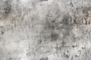 Fototapeta premium Gray worn concrete wall with some cracks and rough structure - seamless tileable pattern. Generative AI