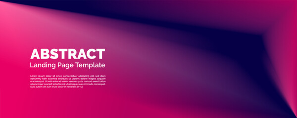 Landing Page Template.Abstract dynamic, modern, futuristic, multi colored,website template background 