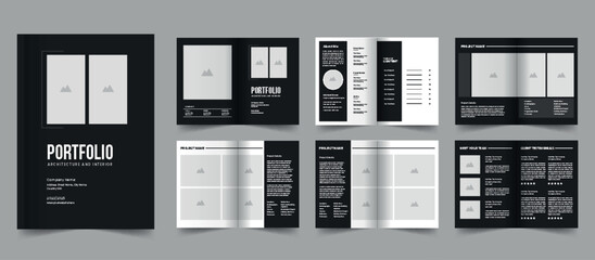 architecture portfolio design portfolio template interior portfolio