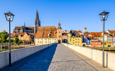 old town regensburg - bavaria