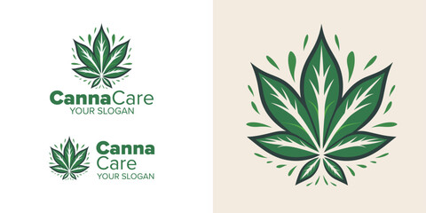 Medical Cannabis Vector: Powerful Emblems and Labels for Marijuana Shop Logos