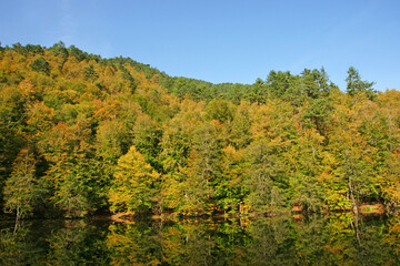 Yedigoller in Bolu, Turkey.