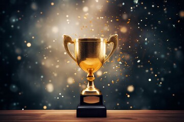 Champion Award gold cup