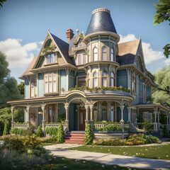 victorian manor house