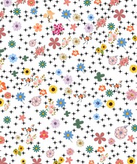 The pattern is simple but elegant, and it would be a great choice for a variety of projects, such as fabric, wallpaper, or home decor.