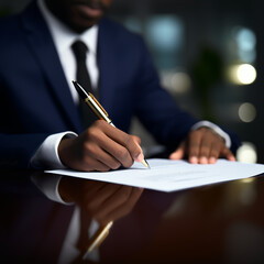 firma de documento