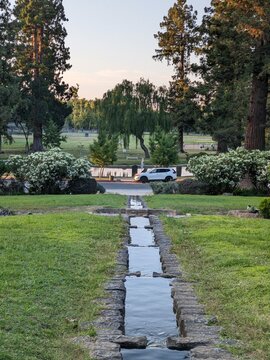 Land Park Sacramento Waterfall